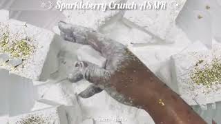 ✨ SparkleBerry • ASMR • Gym Chalk • Oddly Satisfying • One crunch shot • Edited by me ✨ [upl. by Neelhsa]