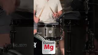 Dunnett Magnesium 14x7  The Lightest Metal Snare Drum Shell drums drummer snaredrums [upl. by Sev]