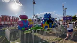 Our Lady of the Lakes Carnival 2023 Miami Lakes Florida Amusements of America fair carnival [upl. by Fiorenza]