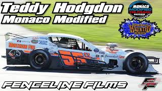 Teddy Hodgdon Monaco Tri Track Modified Haunted Hundred Seekonk Speedway 2024 [upl. by Ehtiaf]