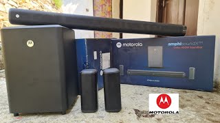 Motorola AmphisoundX Dolby Audio 400w 51 Wireless Soundbar⚡️UNBOXING REVIEW BEST SOUNDBAR UNDER 15K [upl. by Beal]