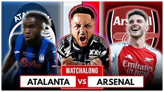 Atalanta 00 Arsenal  Champions League  Watchalong W Troopz [upl. by Durrett]