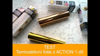 Test  termoaktivní folie z Action  díl 1 [upl. by Wilhelmine]