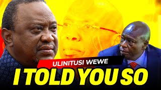 Uhuru Kenyatta Words Haunting Gachagua and Mt Kenya Today [upl. by Laniger964]