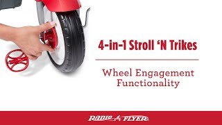 4 in 1 Trikes Wheel Engagement Functionality [upl. by Eniliuqcaj]