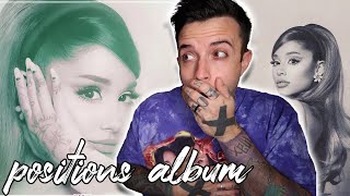 ALBUM REACTION Ariana Grande  Positions [upl. by Neirol221]