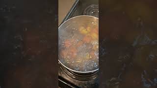 Boiling Mini Colored Potatoes [upl. by Ensign]