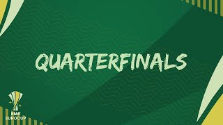 EMF EUROCUP  DAY 3  PITCH 2  QUARTERFINALS [upl. by Marb]