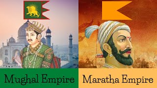 Comparison Between Mughal Empire and Maratha Empire  Mughal Empire vs Maratha Empire [upl. by Oigile]