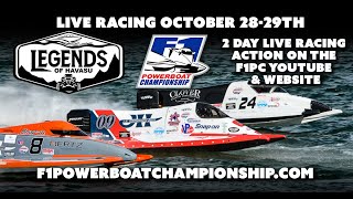 2023 F1 Powerboat Championships from Lake Havasu  Saturday [upl. by Gilliette]