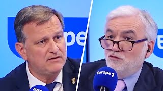 Louis Aliot RN  quotDans la bouche d’Éric Zemmour je n’entends que des insultes à l’encontre du RNquot [upl. by Akselav]