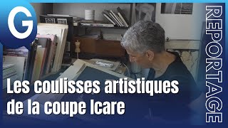 Reportage  Coupe Icare  Dans les coulisses des créations artistiques [upl. by Anitac]