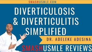 Diverticulosis and diverticulitis Simplified [upl. by Yardna]