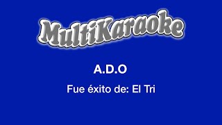 ADO  Multikaraoke  Fue Éxito de El Tri [upl. by Namhar943]