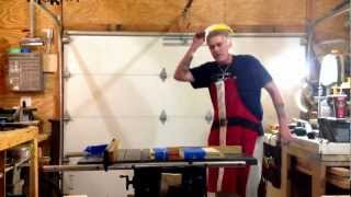 How To Cut Glass On A Table Saw [upl. by Worth]