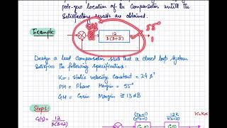 69 Design of a Lead Compensator with Example [upl. by Snebur]