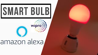 Wipro Smart LED Bulb with Alexa App  Installation Setup  2020 Latest [upl. by Valaree]