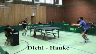 20121012 Tischtennis Verbandsliga Hessen Süd DJK BW Münster  TSV NdRamstadt [upl. by Anilag]