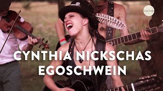 Cynthia Nickschas amp friends  Egoschwein livebagstage [upl. by Ateuqahs]