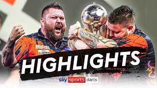 Michael Smith amp Michael van Gerwens EPIC final  World Darts Championship Final 2023 Highlights [upl. by Rooke]