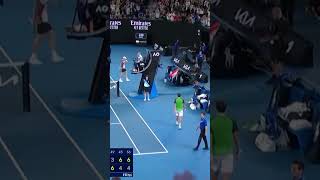 𝐉𝐔𝐒𝐓 𝐋𝐈𝐒𝐓𝐄𝐍 𝐓𝐎 𝐓𝐇𝐀𝐓 𝐍𝐎𝐈𝐒𝐄 🔊 The crowd erupts as Jannik Sinner forces a fifth and final set 🍿 [upl. by Haroldson]