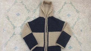 Kolay Hırka Yapımı  Tığ İşi Hırka Yapımı hırka tığişi crochet örgü hırkamodeli hirkamodelleri [upl. by Nipha190]