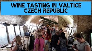 Wine Tasting in Valtice Czech Republic [upl. by Elbag511]