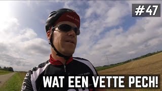 Laatste wegwedstrijd eindigt met vette pech VLOG47 [upl. by Studley]