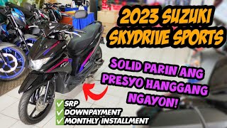 2023 Suzuki skydrive Sports Scooter Goods For Beginner Review Srp Downpayment Installment [upl. by Migeon424]