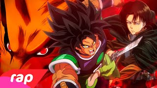 Rap do Broly Kyuubi e Levi  O PODER DA MINHA IRA 2  NERD HITS [upl. by Nehr165]