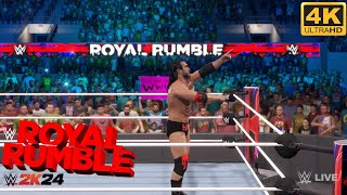 FULL MATCH  30 Mens Royal Rumble Match  Royal Rumble 2024 [upl. by Hummel]