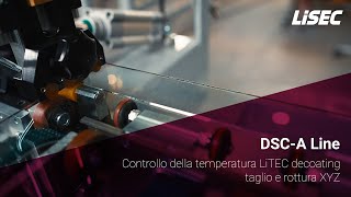 LiSEC  Linea DSCA Controllo della temperatura LiTEC decoating  taglio e rottura XYZ it [upl. by Rehpotsrik]