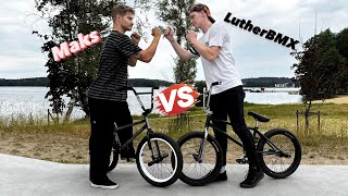 Uliczna bitwa BMX 🥊  Maks vs Luther [upl. by Derina731]