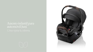 Cómo retirar la cubierta del asiento infantil para automóvil Romer® Juni™ [upl. by Basile]