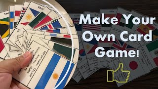 How To Create Your Own quotTop Trumpsquot Style Card Game [upl. by Ennayar659]