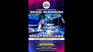 Mike Mangini Talks About His Upcoming Masterclass 091724 [upl. by Ayad]