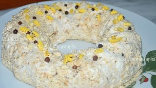 مقادير نوكا كلاصي  نوكا مثلجة بالمكسرات  recette nougat glacé [upl. by Im]