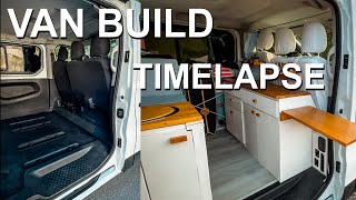 TIMELAPSE MINI CAMPERVAN DIY BUILD 🚐  Fiat TALENTO VAN CONVERSION [upl. by Clynes]