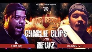 CHARLIE CLIPS VS NEWZ FULL BATTLE quotWAR READY 5quot [upl. by Esor]