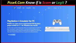 Pcsx4  Pcsx4 Reviews  spine emulator  Pcsx4 Com Reviews  Pcsx4Com Know if is Scam or Legit [upl. by Sasnak879]