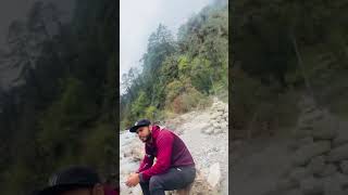 Sukoon peace nature river nepal shorts youtubeshorts trending viralvideo subscribe edit [upl. by Aynahs]