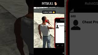 Moye Moye Pitbull 🐕 dog Cheat code dont miss end 🤫 update date 15 Januaryindianbikedriving3dviral [upl. by Enilatan444]