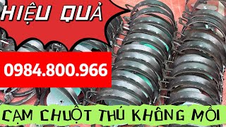 CẠM BẪY CHUỘT BẪY THÚ KHÔNG CẦN MỒI HIỆU QUẢ LH 0984800966bayco baycot bayvac baychuot [upl. by Britte770]