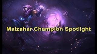 League of Legends  Malzahar Champion Spotlight [upl. by Thorvald]