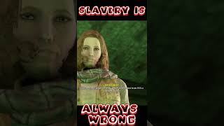 SLAVERY IS WRONG fallout4hype gaming fallout4 gameplayfallout [upl. by Moreland]