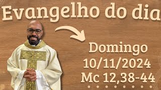 EVANGELHO DO DIA –10112024  HOMILIA DIÁRIA – LITURGIA DE HOJE  EVANGELHO DE HOJE PADRE GUSTAVO [upl. by Saxon]