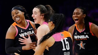 WNBA AllStar Game with Caitlin Clark sets new record draws 344 million viewers [upl. by Ytsanyd883]