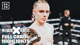 FULL CARD HIGHLIGHTS  Fox the G vs Evil Hero Misfits x DAZN X Series 013 [upl. by Anicul]