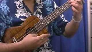 Kaimana Hila Hawaiｉan ukulele solo ウクレレソロ [upl. by Nosnev389]