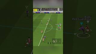 Long shot 🔥 Pep Guardiola efootball efootballmobile pes shorts pesmobile [upl. by Hoxie]